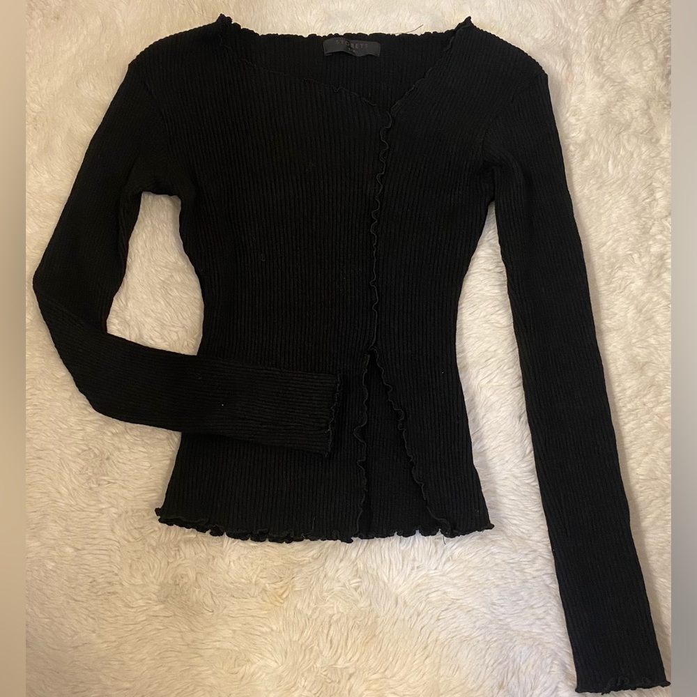 chunky long sleeve sweater 🖤🔥